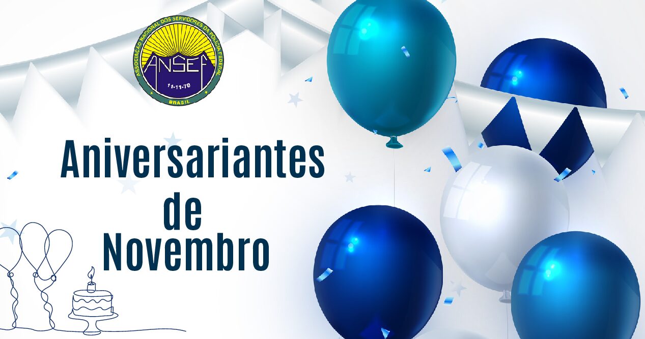 ANIVERSARIANTES DE NOVEMBRO